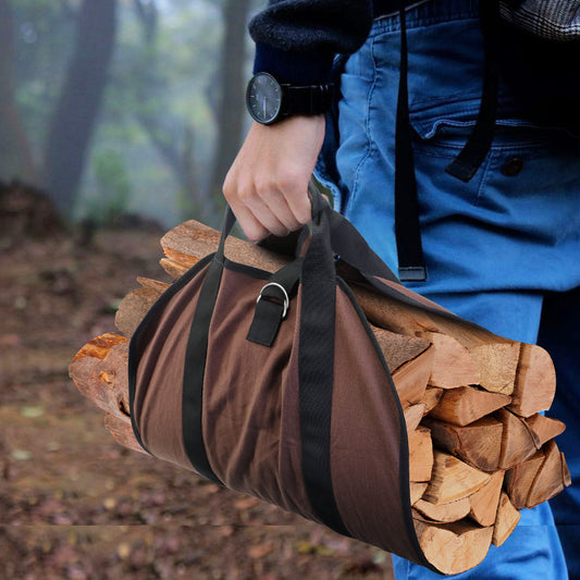 Outdoor Firewood Storage Bag