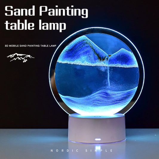 LED Moving Sand Lamp