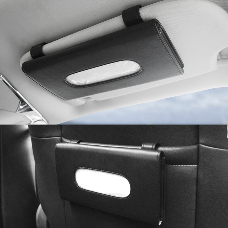 Car Tissue Box for Car Sun Visor