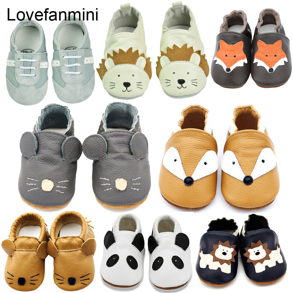 Baby Shoes Soft Babe Leather