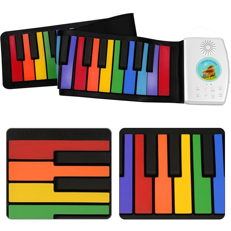 Rainbow Handroll Piano-49 Key