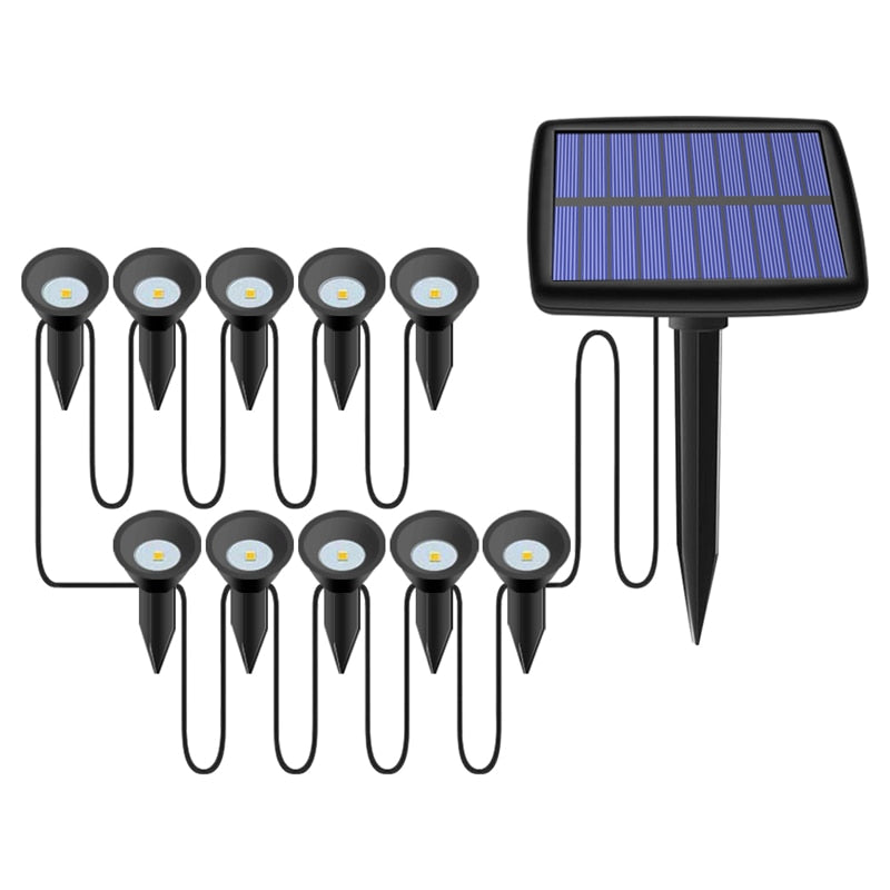 Garden Lawn Solar Powered Outdoor LED Lights