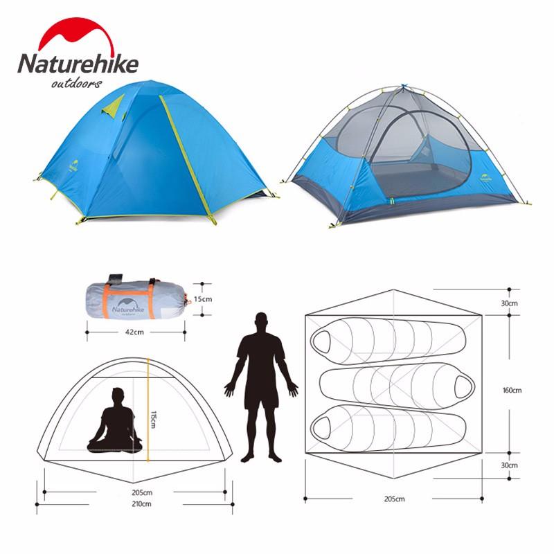 Nature-Hike Double Door Waterproof Tent