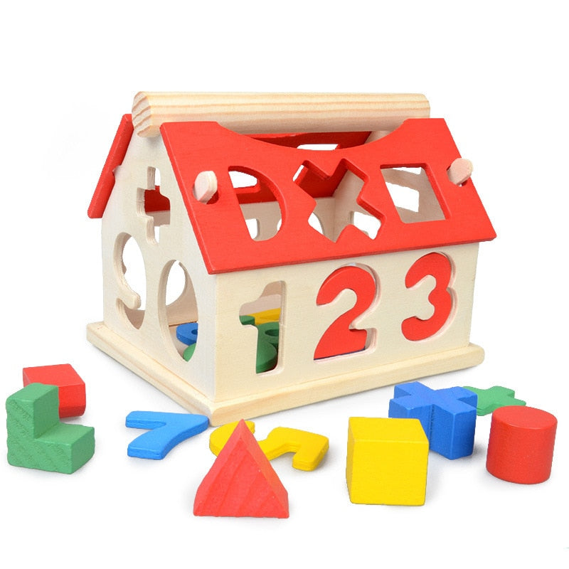 Wooden Toys House Number Letter