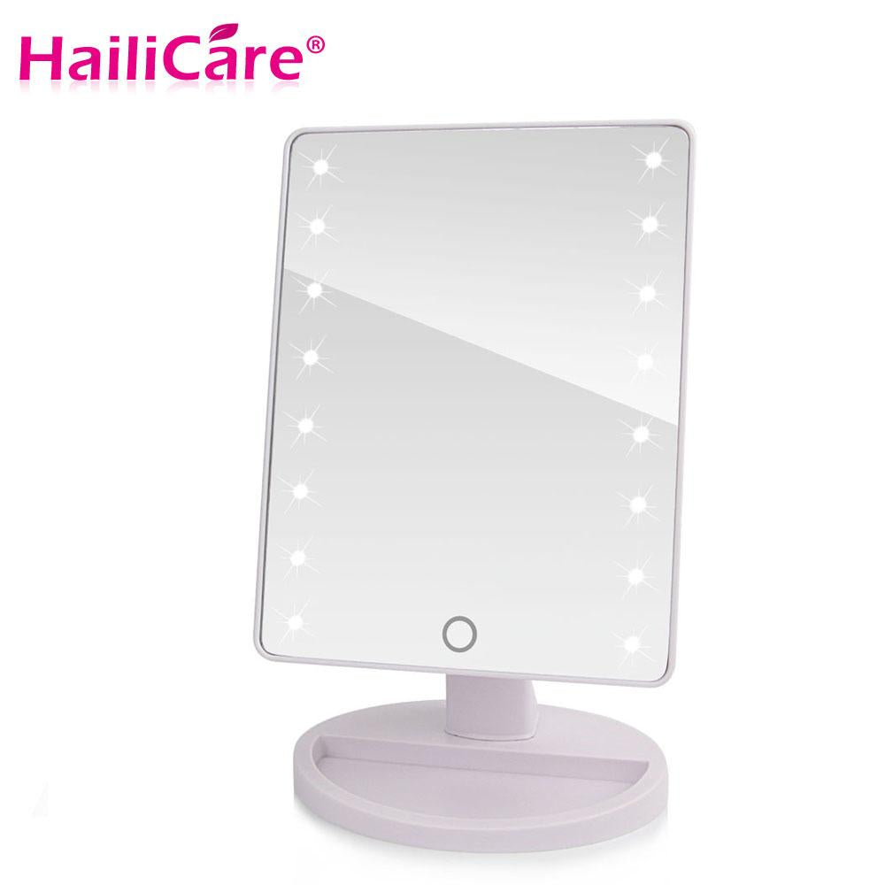 LED Touch Screen Makeup Mirror