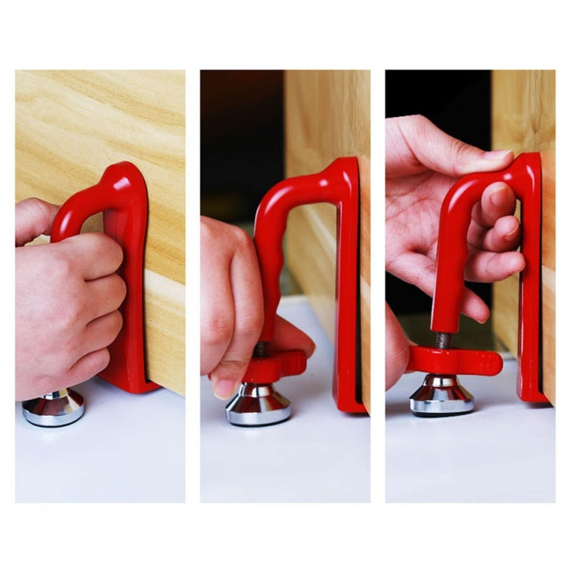 Portable Door Closer Jammer Lock-Security Device