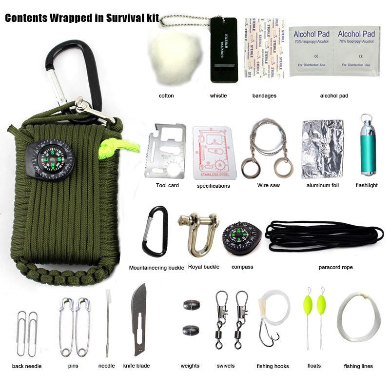 SOS Emergency Equipment bag 29 items in 1 bag