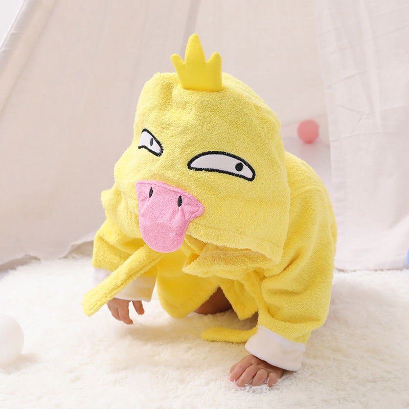 Baby Hooded Animal Bathrobe