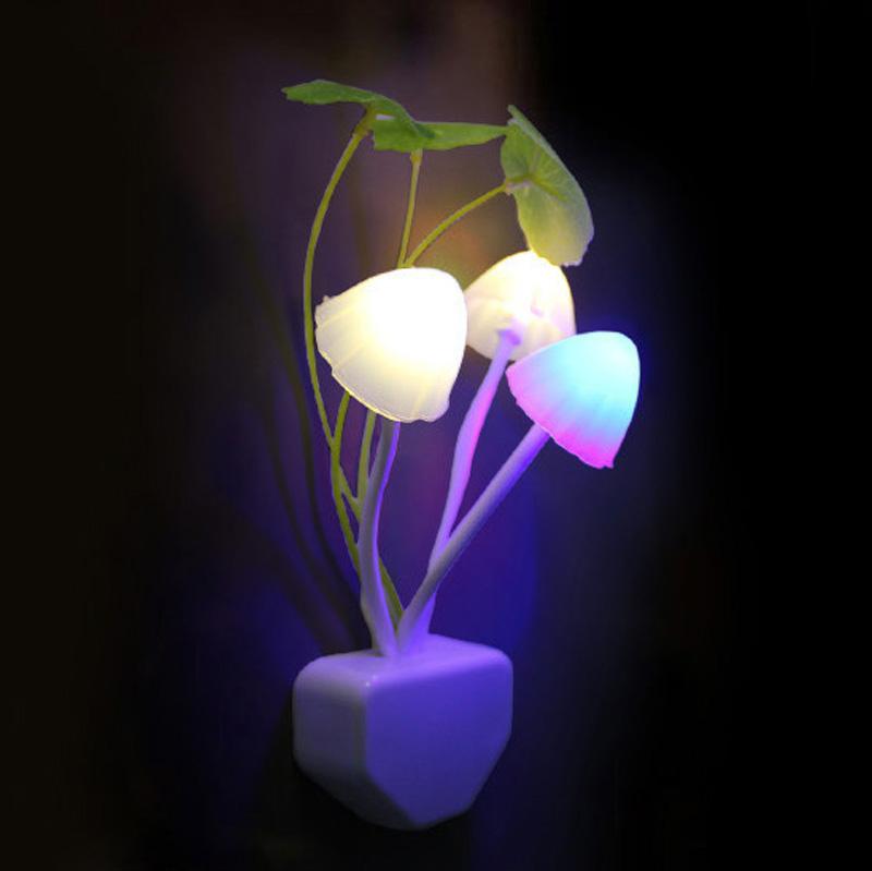 Mushroom Fungus Night Light with Sensor