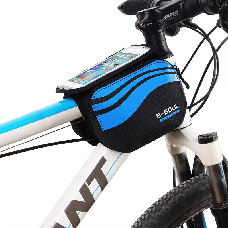 Mountain Bike Upper Tube Bag Cell Phone Holder