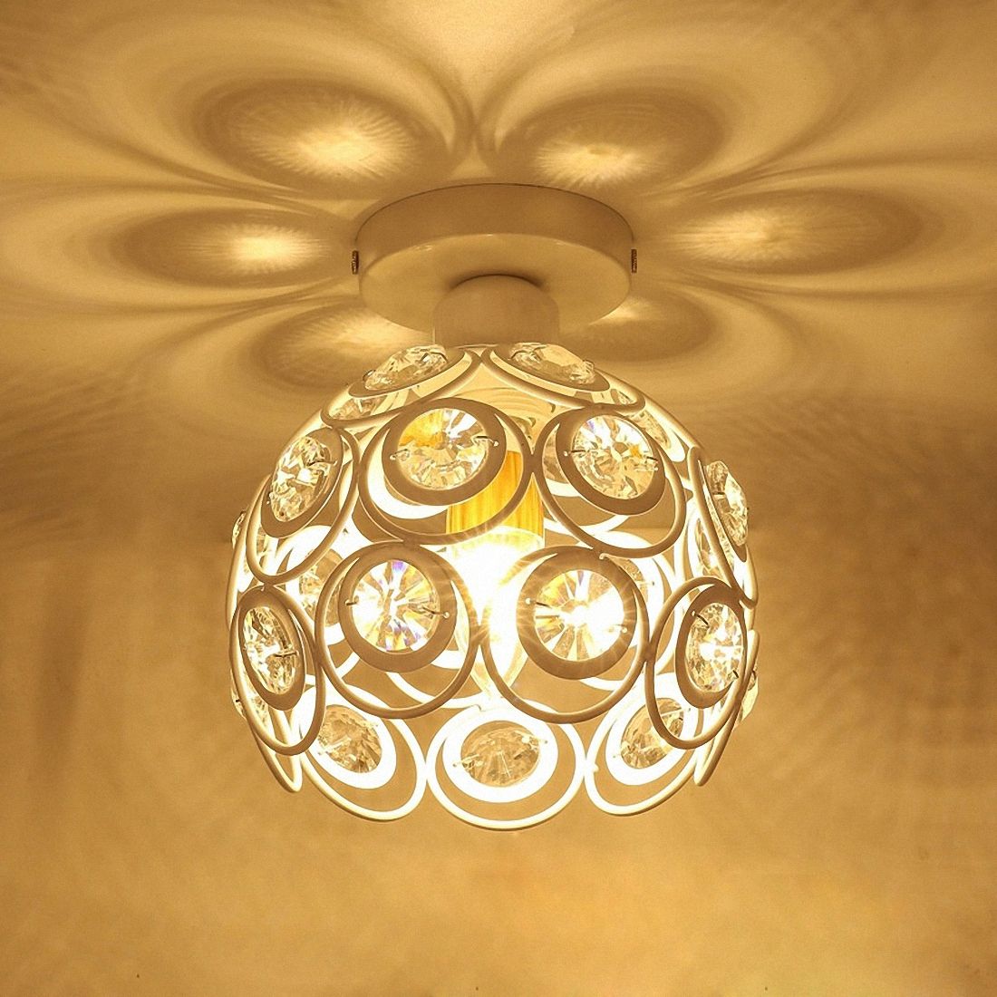 Creative Crystal Minimalist Ceiling Light