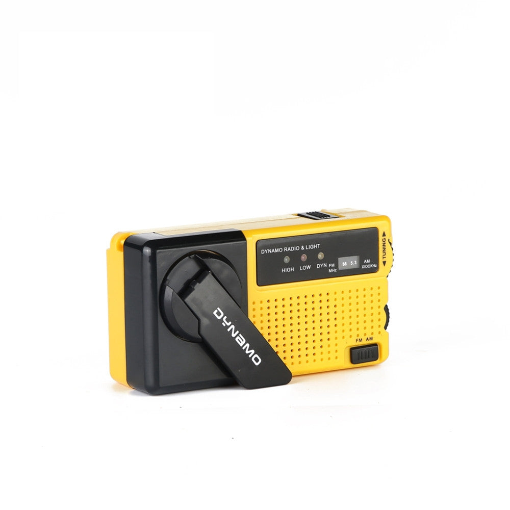 Outdoor Emergency LED Light/Mini Hand-Crank Radio