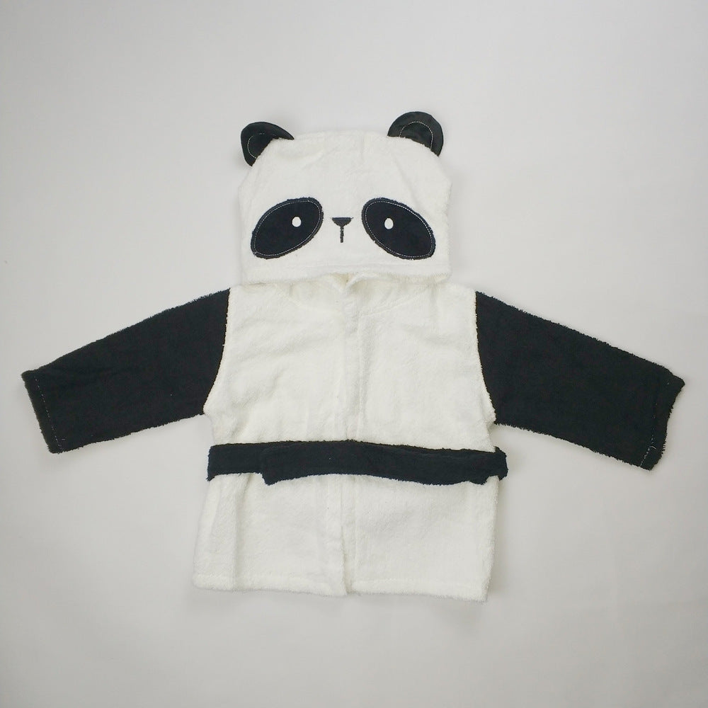 Baby Hooded Animal Bathrobe