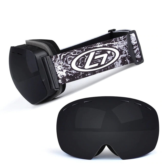 Ski Goggles Double Layers UV /Anti-fog