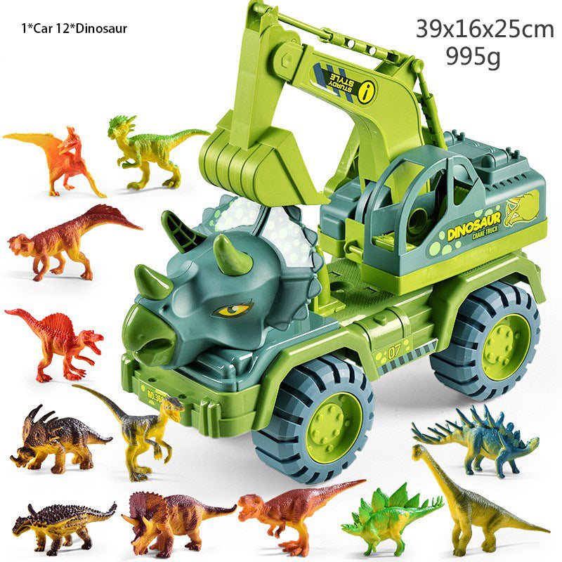 Dinosaur Transporter Toy Set