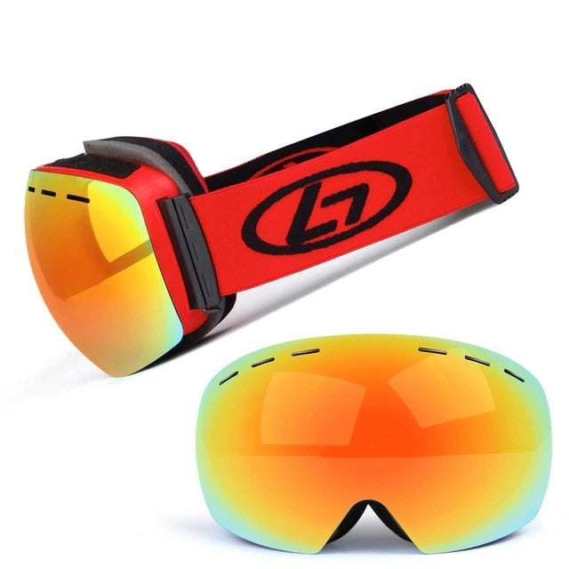 Ski Goggles Double Layers UV /Anti-fog