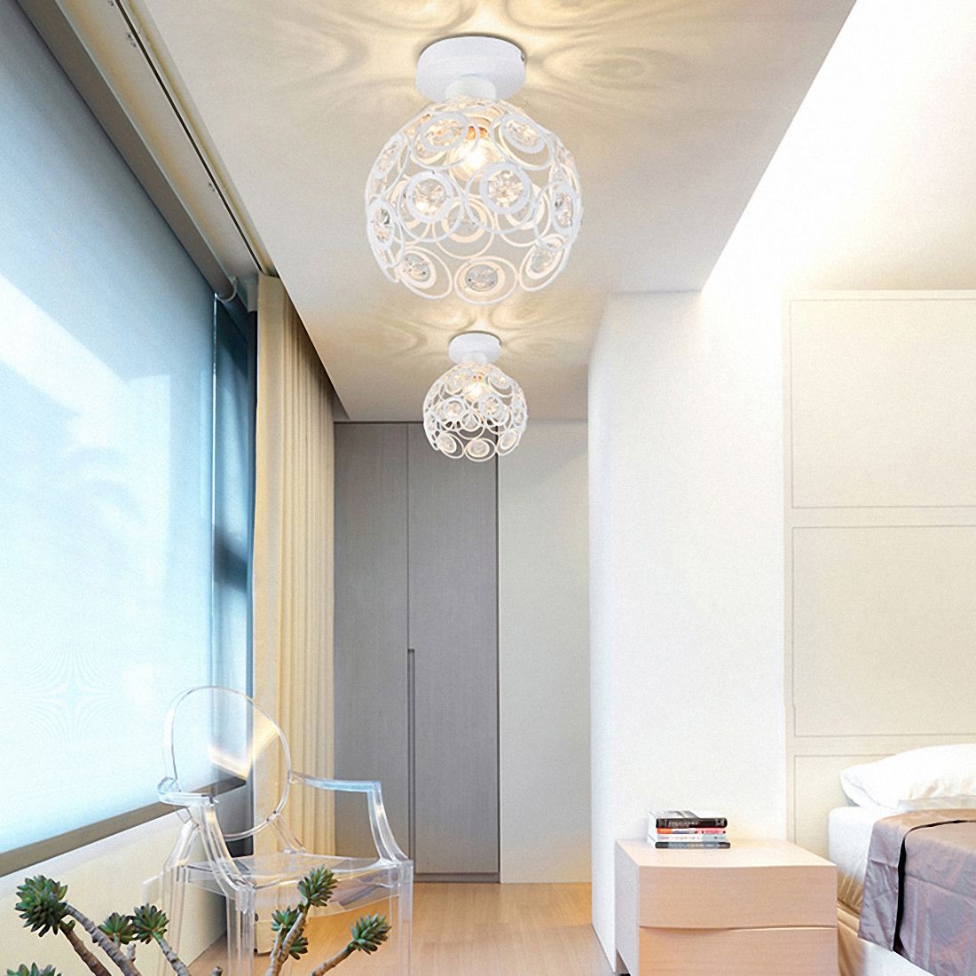 Creative Crystal Minimalist Ceiling Light