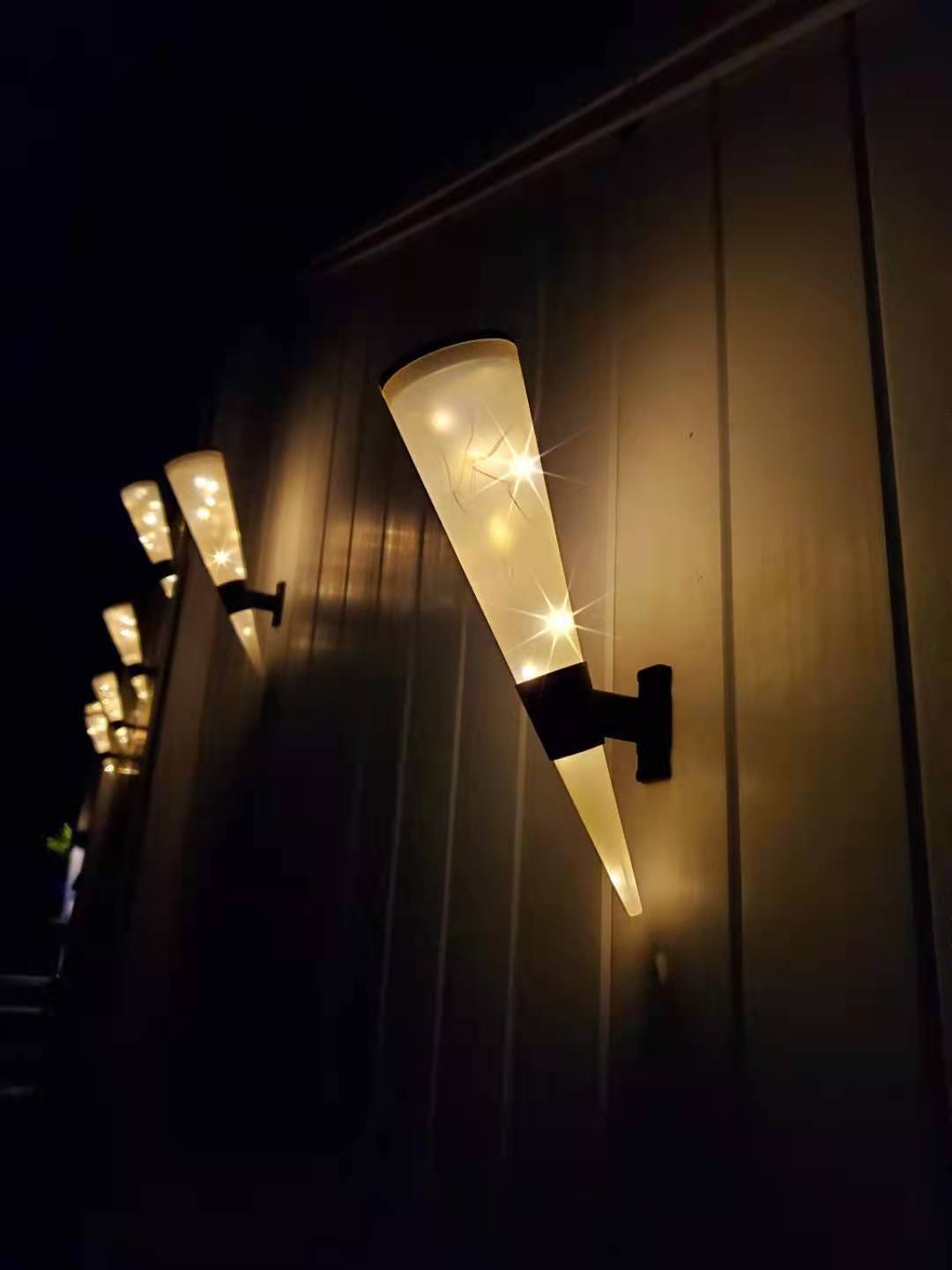 Garden Solar Wall Light