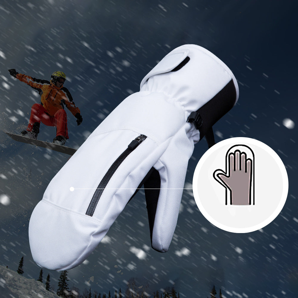 Touch Screen Ski Finger Warmer Gloves