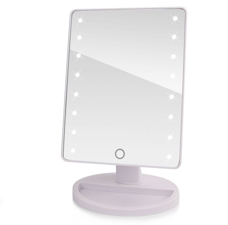 LED Touch Screen Makeup Mirror