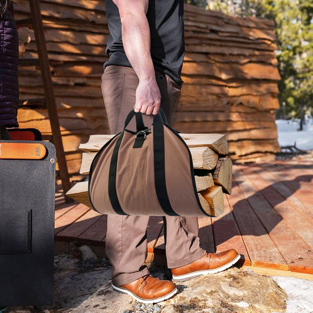 Outdoor Firewood Storage Bag