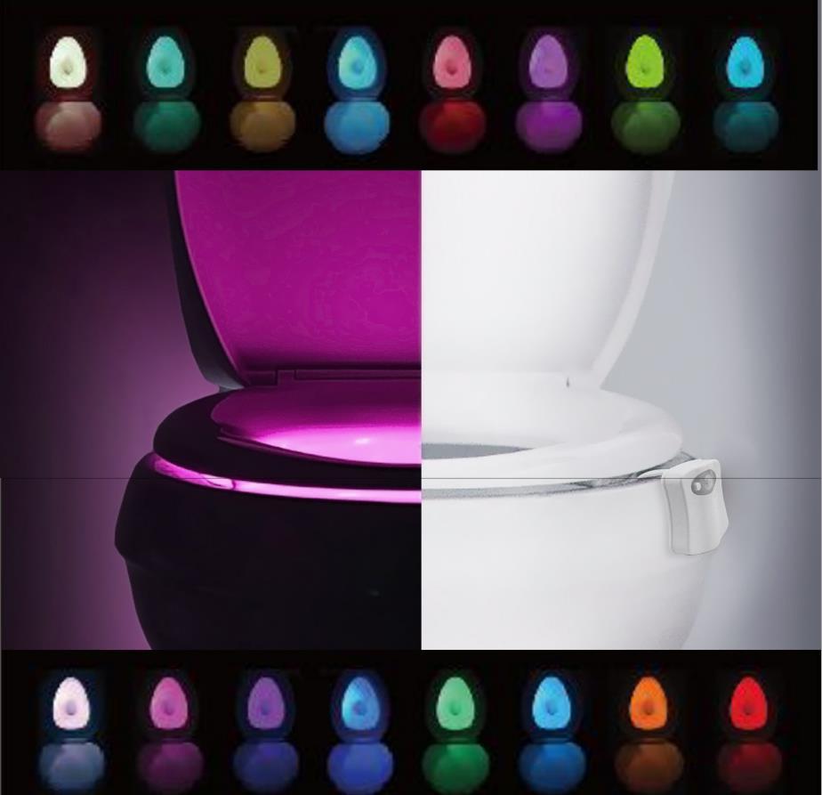 Motion Sensor LED Toilet Light