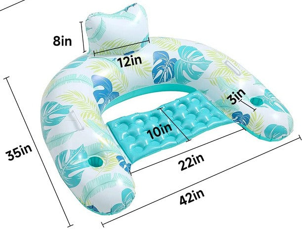 Swimming Pool Inflatable Floating Bed