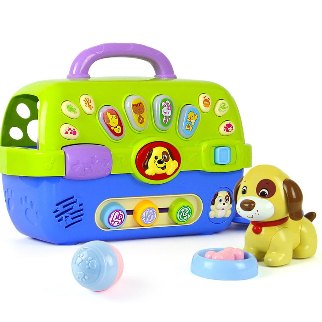 Musical Puppy Carrier Toy