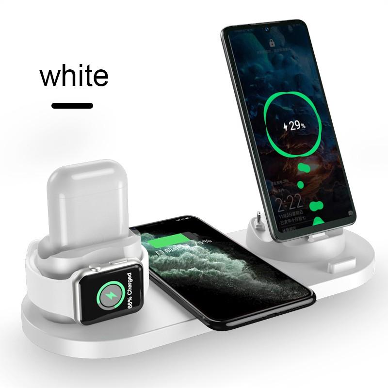 Wireless Charger Dock Station-6 in 1