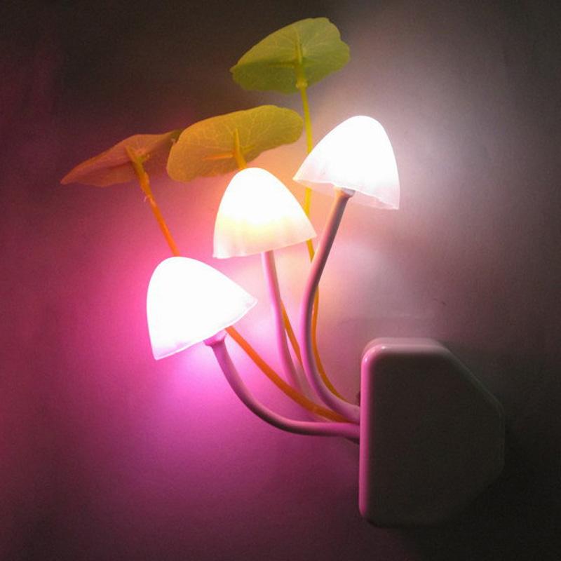 Mushroom Fungus Night Light with Sensor