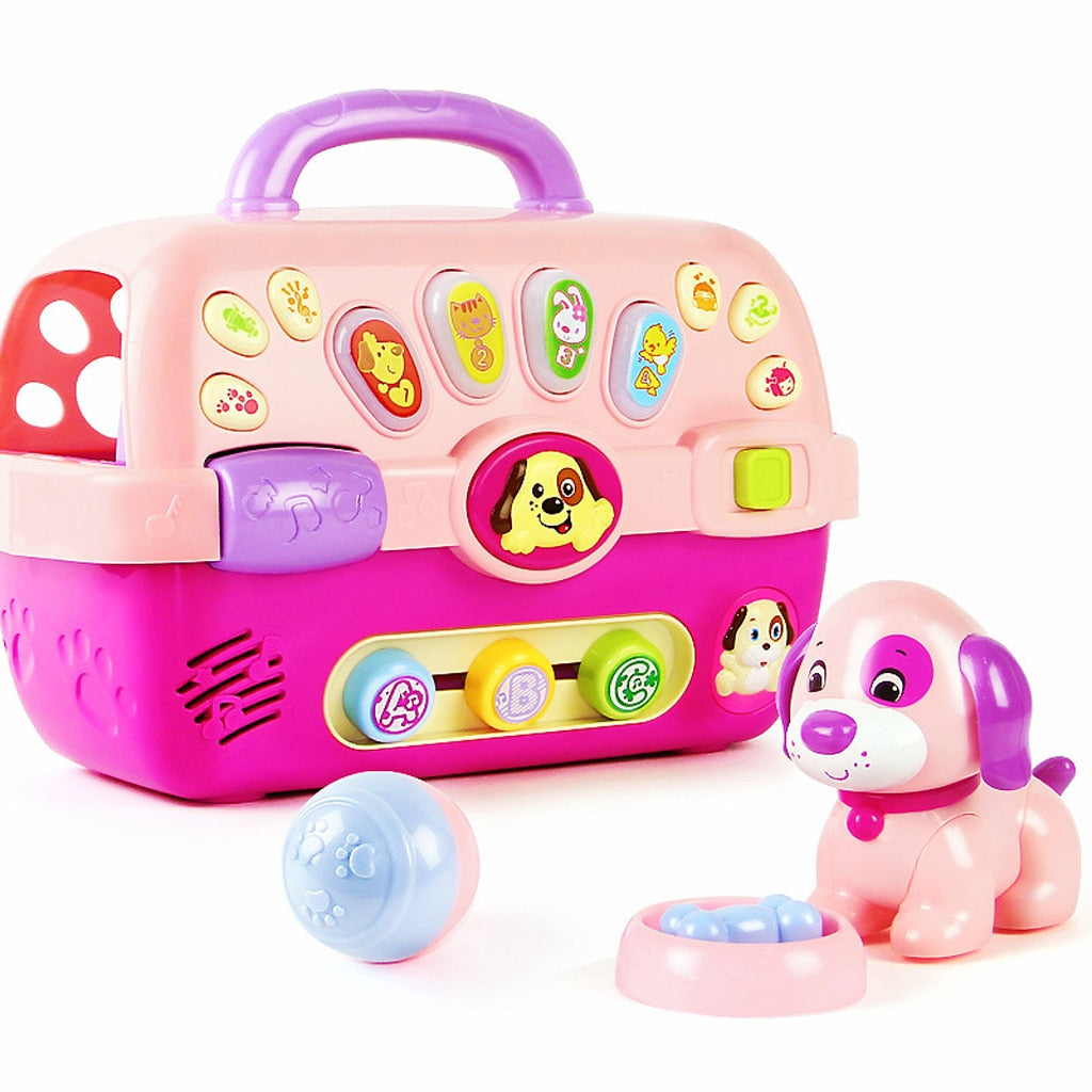 Musical Puppy Carrier Toy