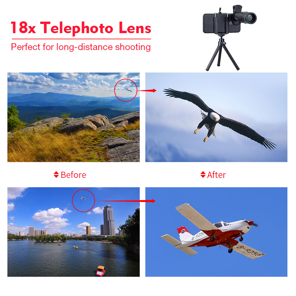 Telescope Zoom Mobile Phone Lens- for iPhone