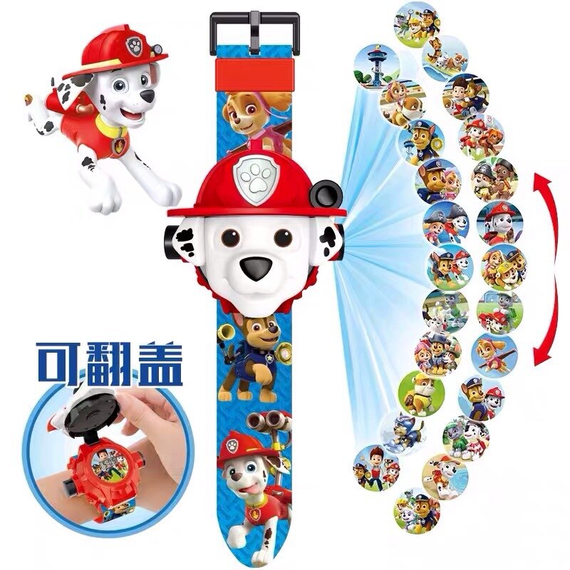 Paw Patrol Toys 3D Projection Digital Watch