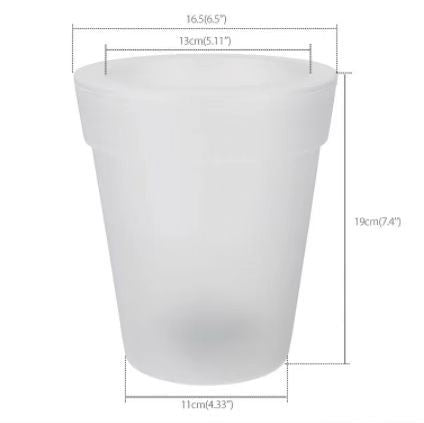 Solar Plastic Flowerpot Lamp