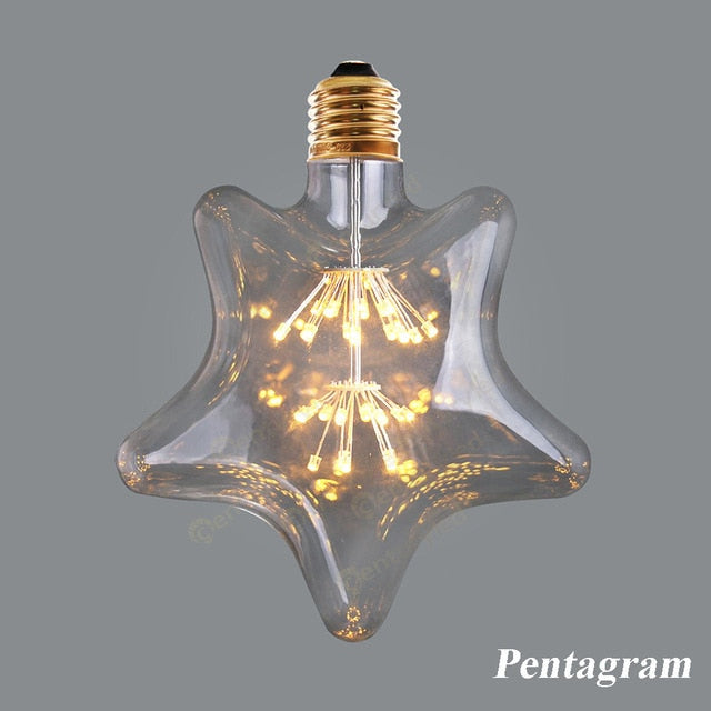 Retro Starry Sky Dimmable led Bulb