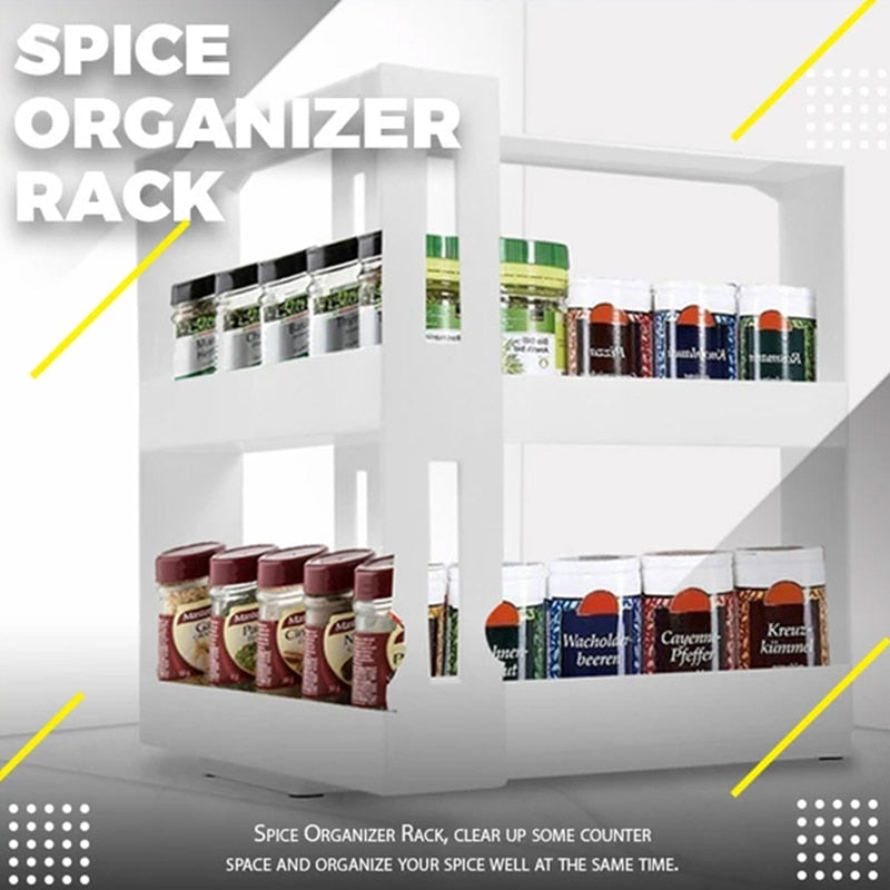 Kitchen Spice Organizer Rack