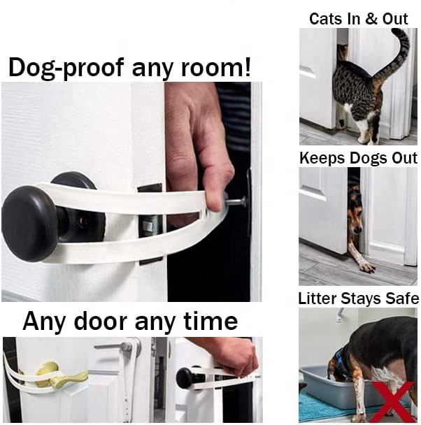 Pet Cat Door Holder Latch