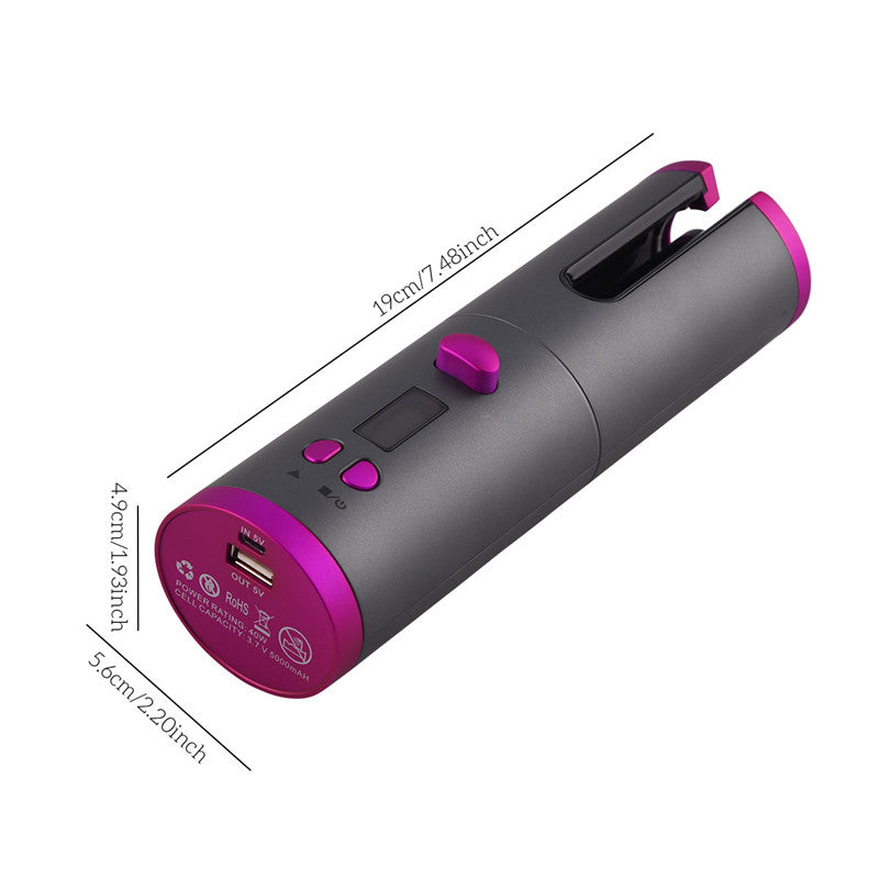 Unbound Automatic Hair Curler- Cordless