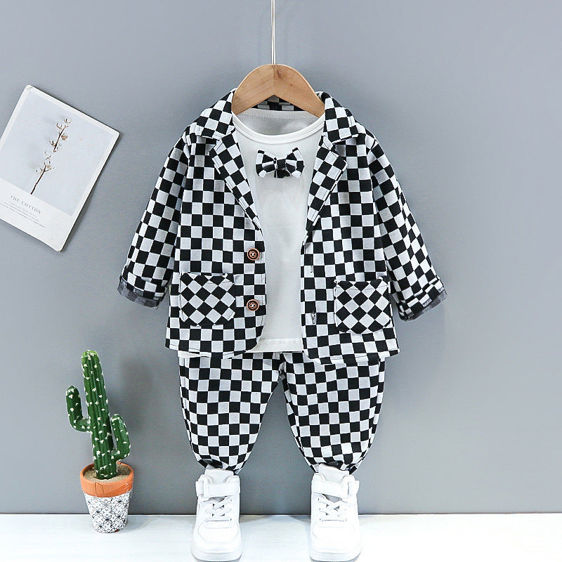 Boys Handsome Suit Three-Piece