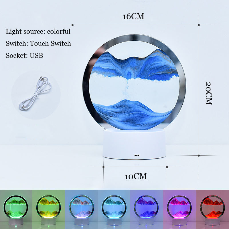 LED Moving Sand Lamp