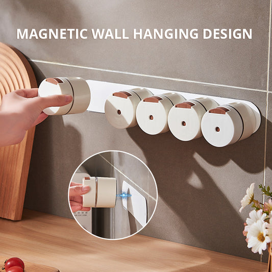 Wall Mounted Magnetic Seasoning Box