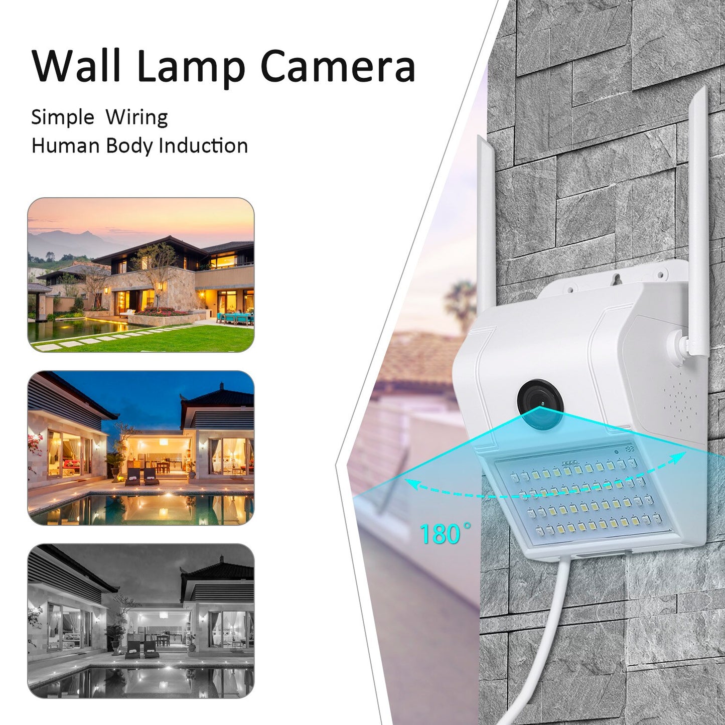 WI-FI Wireless Surveillance Light- Webcam