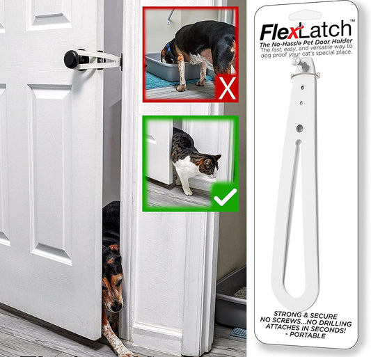 Pet Cat Door Holder Latch