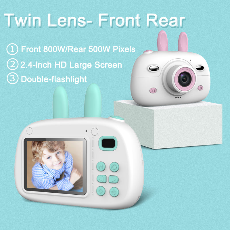 New Children's Camera with Rabbit Ears