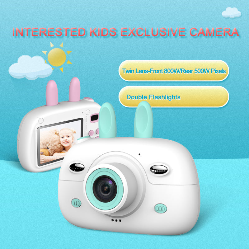 New Children's Camera with Rabbit Ears