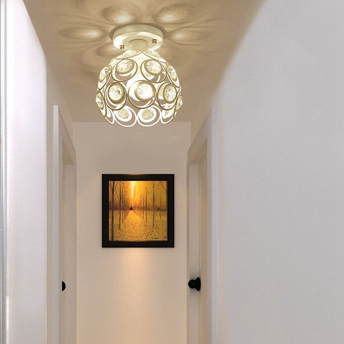 Creative Crystal Minimalist Ceiling Light