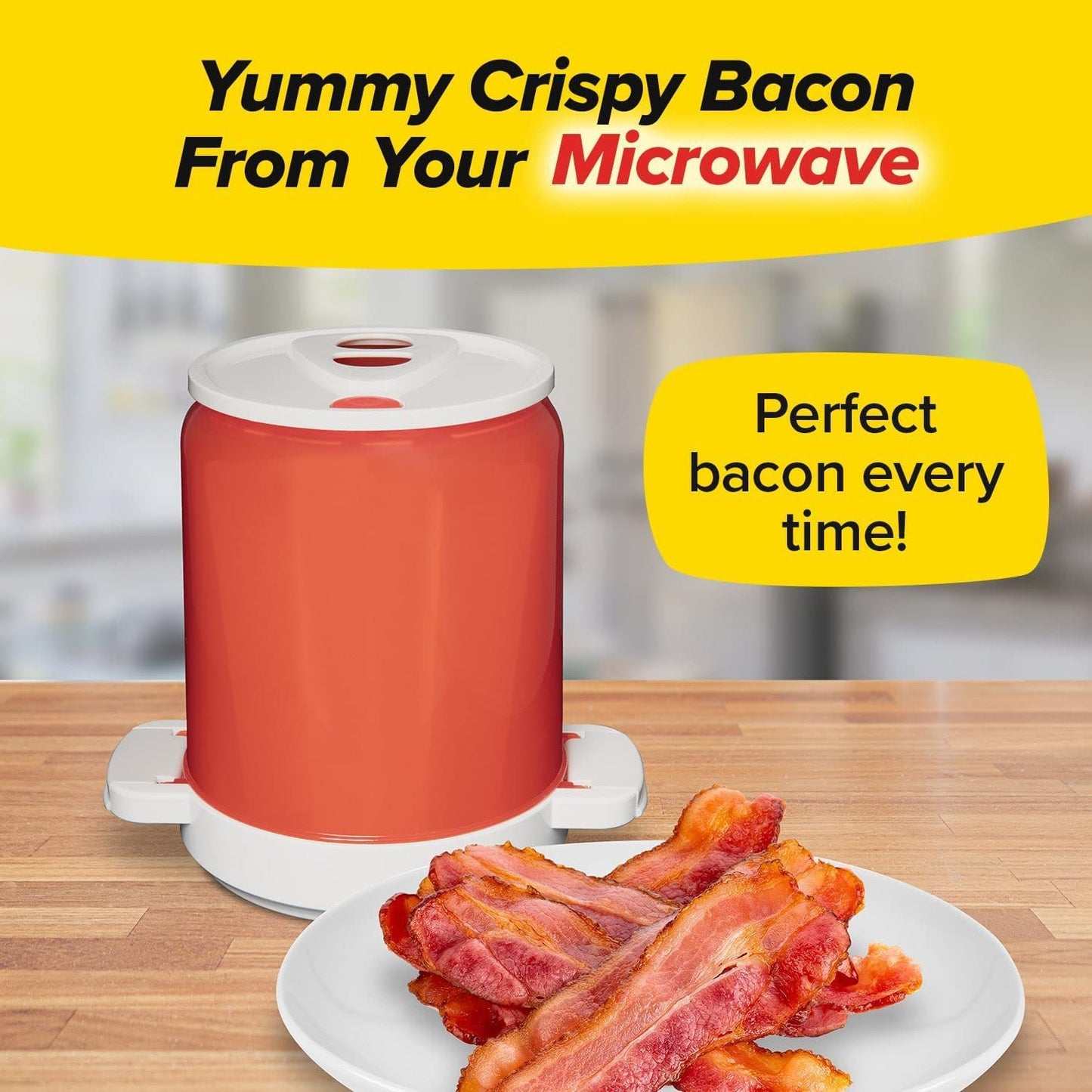 Bacon Microwave Oven -Barbecue Rack