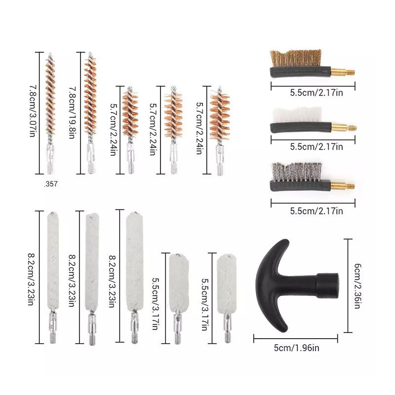 29-Piece Gun Brush Pipe Cleaning Tool