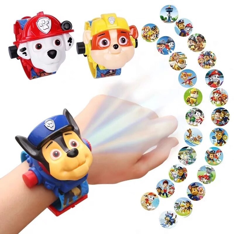 Paw Patrol Toys 3D Projection Digital Watch