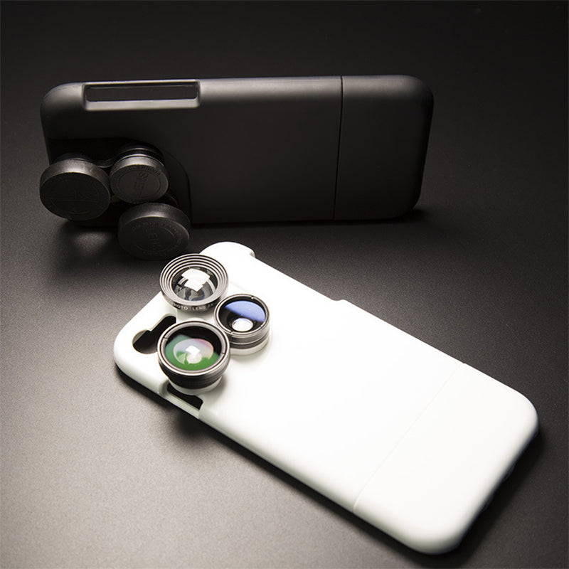 Mobile Phone Lens Cases- Full Coverage For iPhone - 4 in 1